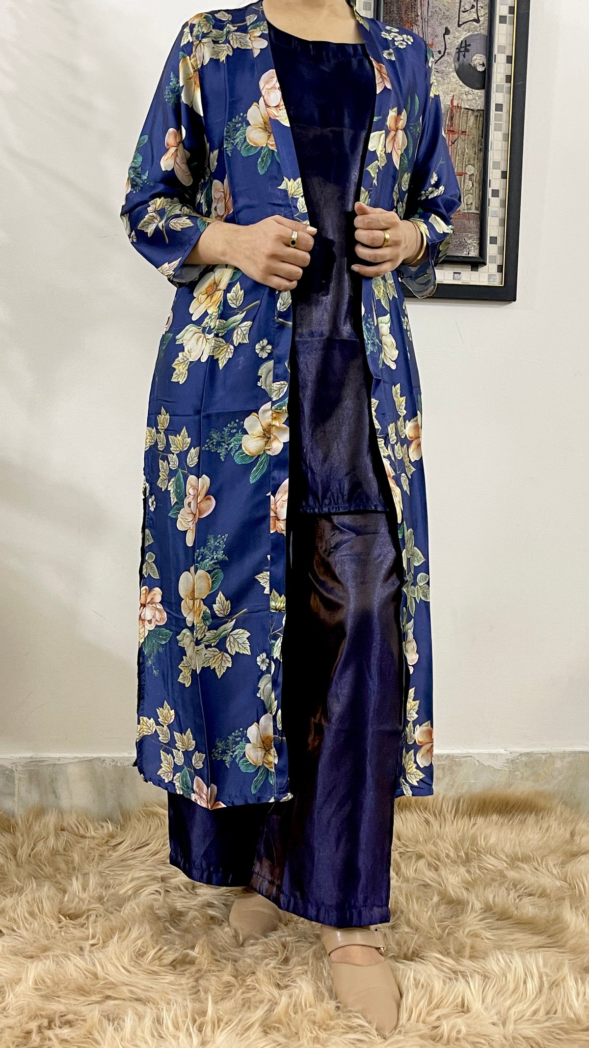 Floral Long Shrug 3-Piece (LSP-2005)