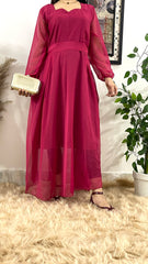 Chiffon Long Frock LSP-1002